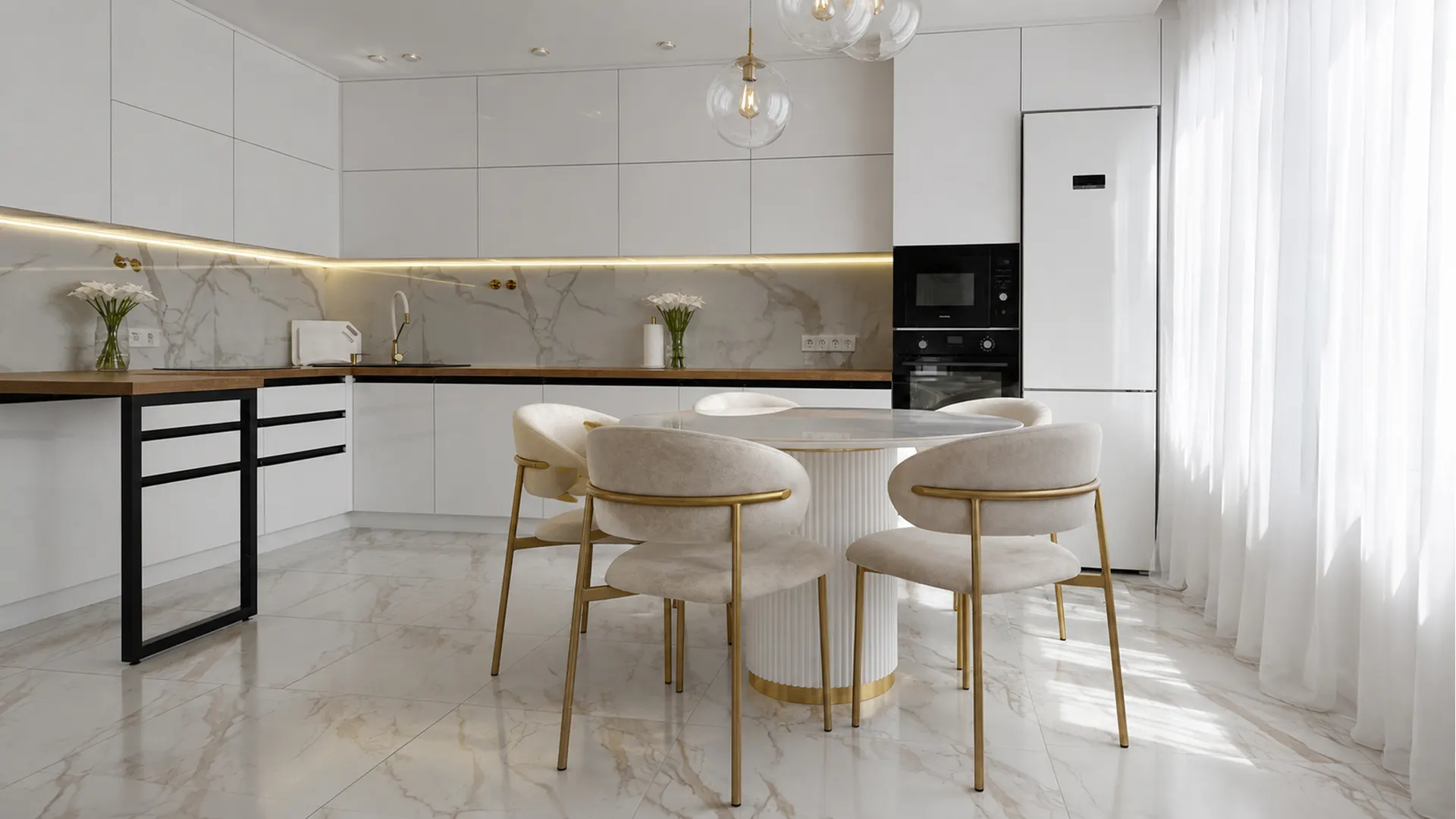 Керамогранитный стол Galla Home
